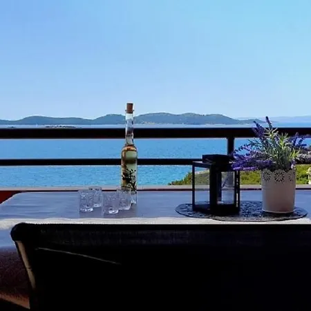 Appartement In With Sea View, Balcony, Air Conditioning, Wifi 5088-1 Drage